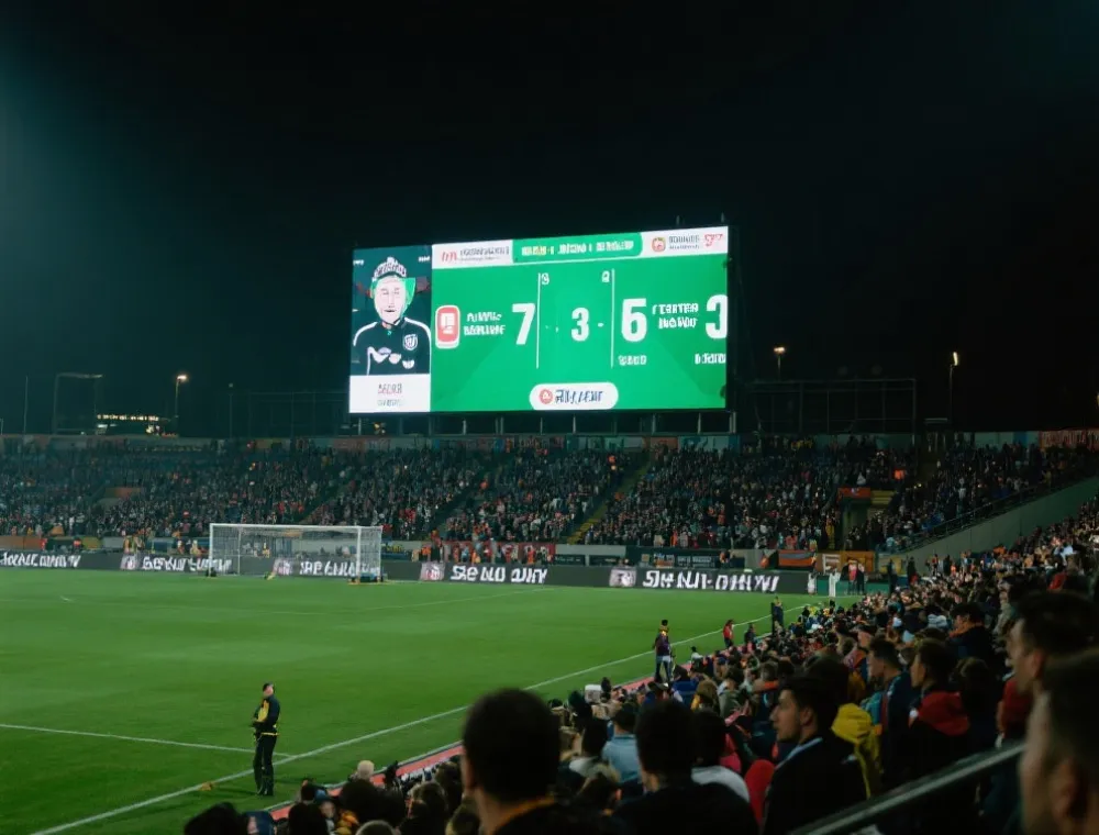 世界杯实时赛况与观赛氛围示意图